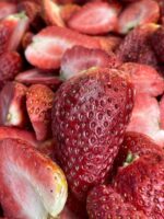 توت فرنگی خشک پفکی فریزدرایر