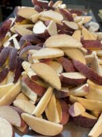سیب خشک پفکی فریزدرایر