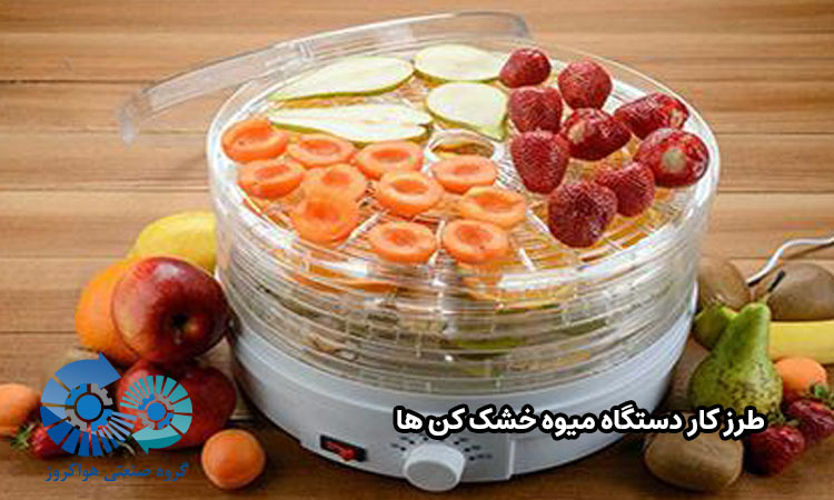 طرز کار دستگاه میوه خشک کن ها