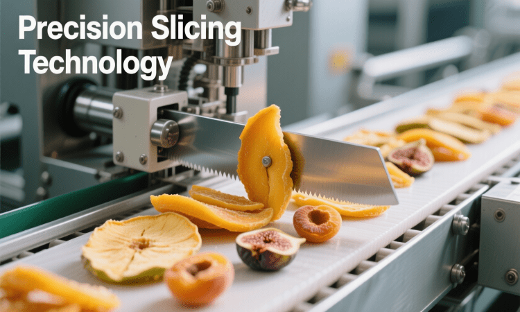 نقش اسلایسر دقیق در افزایش کیفیت خشکبار صنعتی