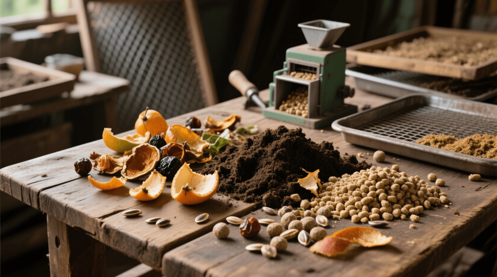 استفاده از پسماند میوه خشک شده | تولید کود و خوراک دام