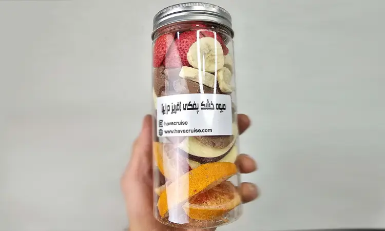 میوه خشک پفکی هواکروز