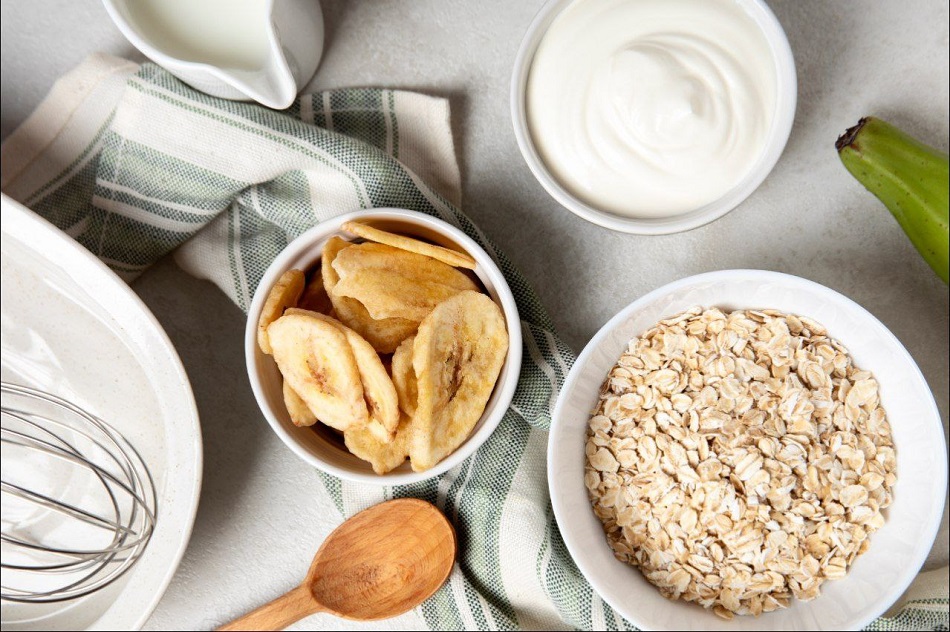 موز خشک در سفره صبحانه